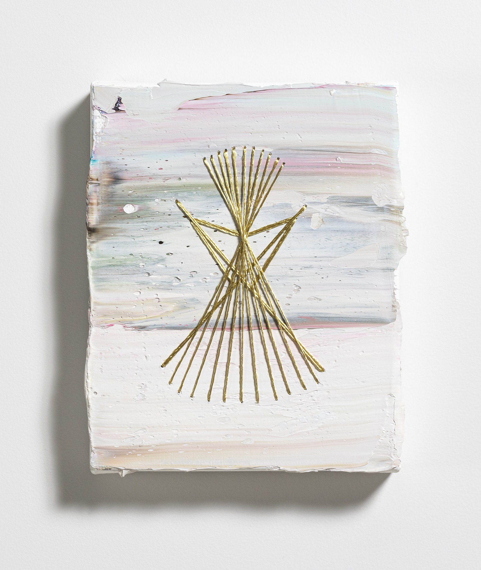 Before the world, behind the painting – X-shaped hourglass  (Aiko x Katsu)